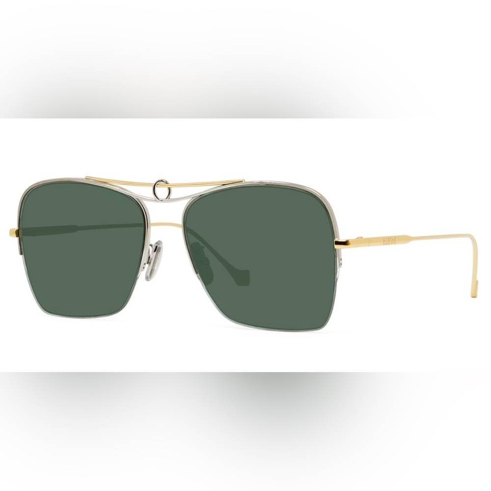 Loewe Sunglasses LW40024U 18N Palladium/Green